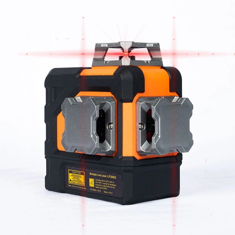 Unde este aplicarea specifică a nivelului laser roșu 3D?