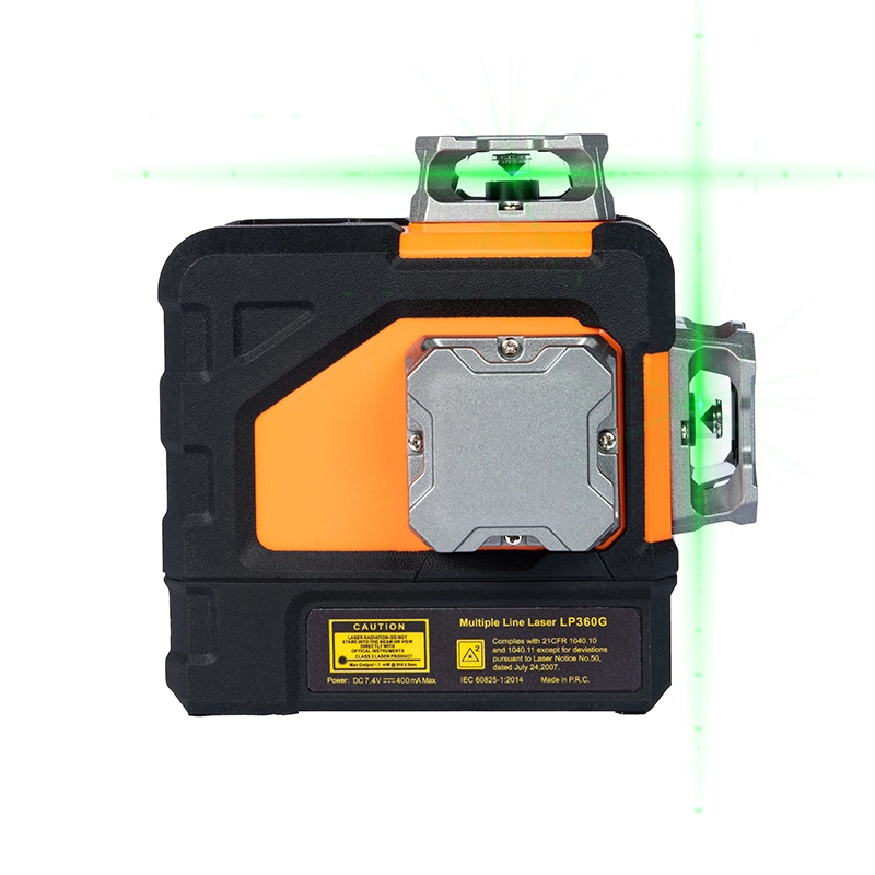 Nivel 3d ultra-luminos laser verde