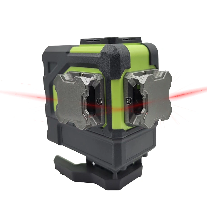 4x360 ° Nivel laser roșu