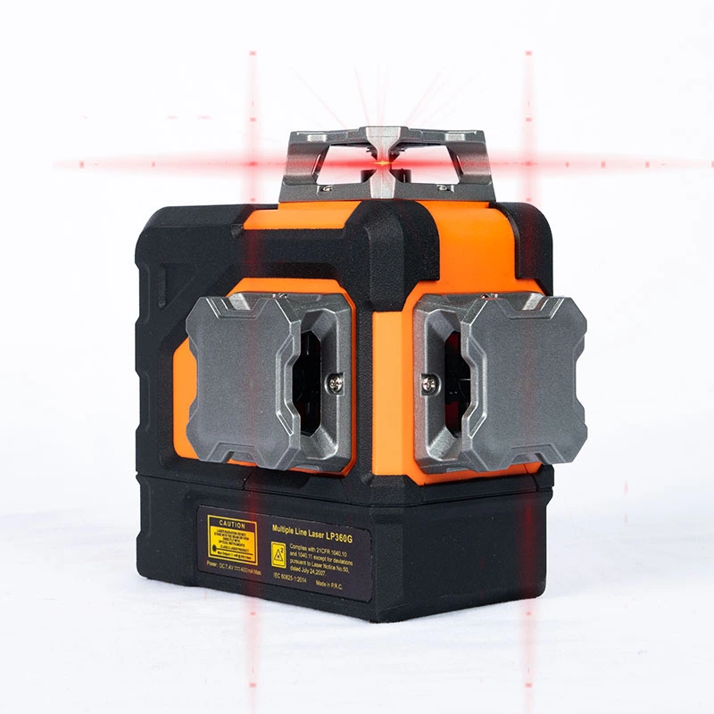 Nivelă cu laser de nivelare a fasciculului roșu pentru interior